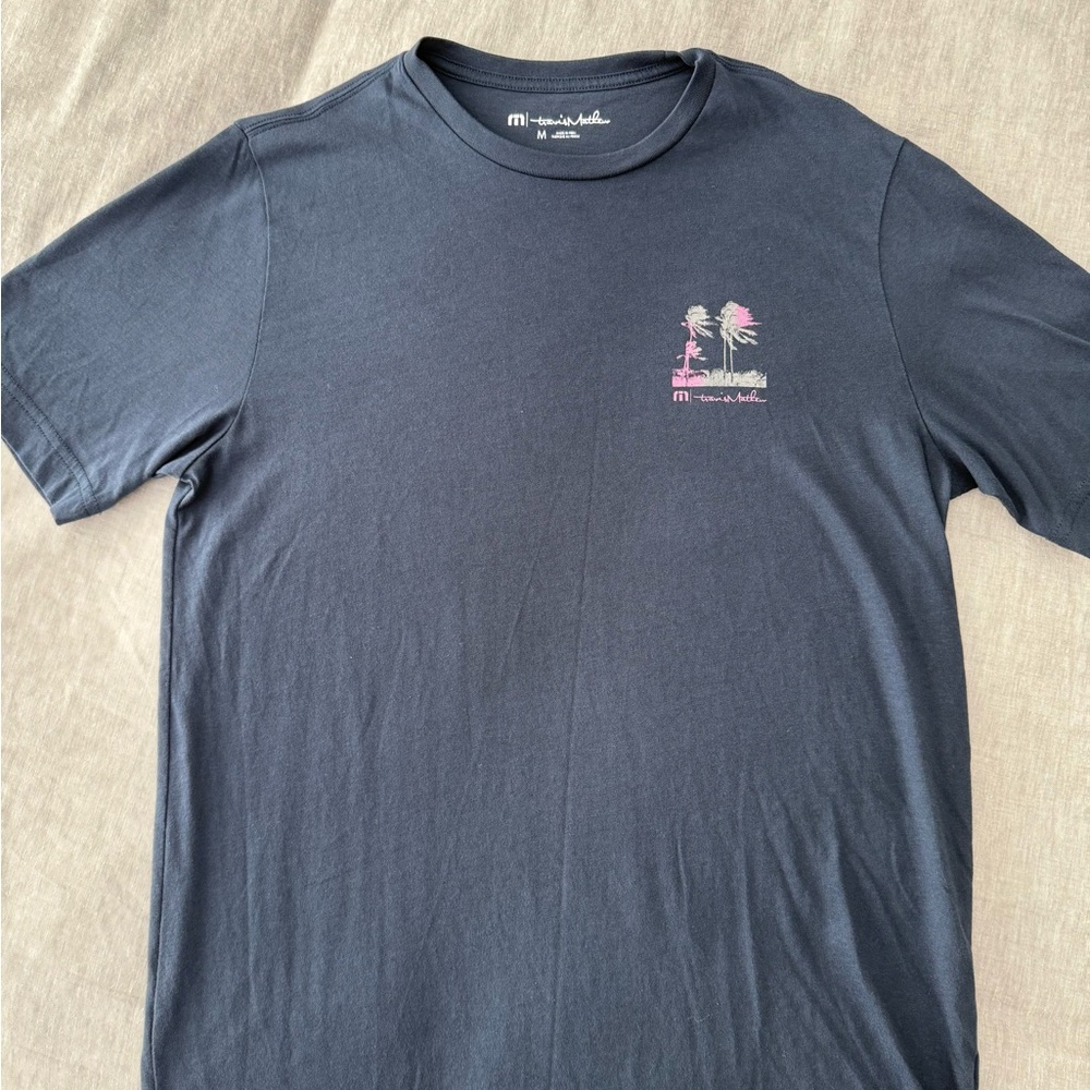 Travis Mathew Navy Short Sleeve Tee